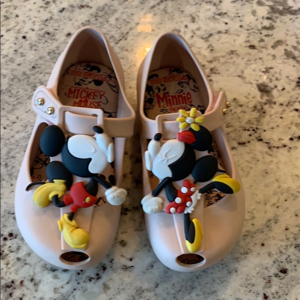 Minnie and Mickey mini Melissa
